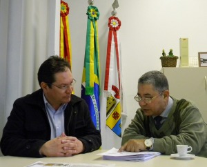 Diretor Glauber Lima e Secretário Jose Clovis de Azevedo II